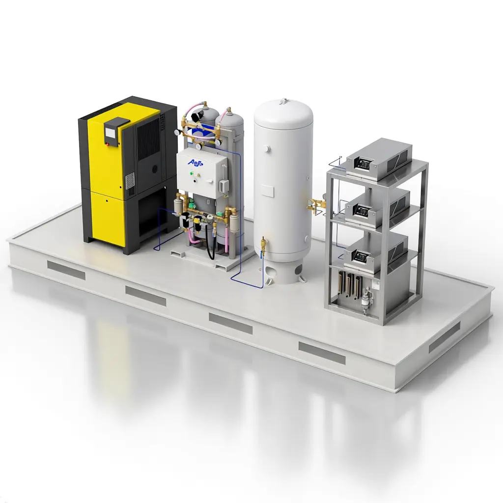 industrial ozone water treatment system designed by Absolute Ozone