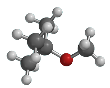 MTBE molecule